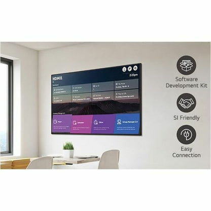 LG UH5N-M UHD Signage, High Resolution Anti-Glare Display, webOS Platform, Enhanced Security, Fire-Resistant, EAL2 Certified, Content Management (1 Year Warranty)
