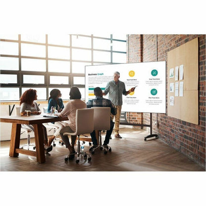 Newline DV One+ High-Performance Interactive Display, Android 13 OS, 135-216", Advanced Network Control, Sleek Design, Easy Calibration (1 Year Warranty)