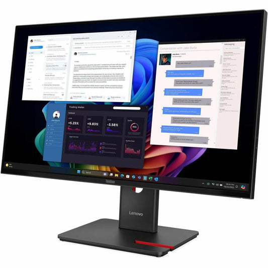 Lenovo Monitors 64AFGAR2US, Provides Sharp Visuals (1 Year Warranty)
