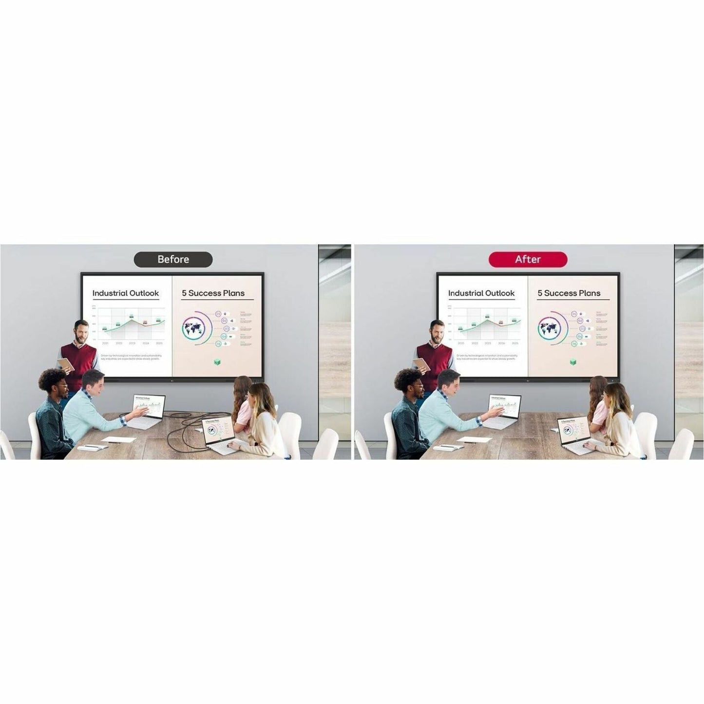 LG 65" 3840 x 2160 UHD Touch Monitor (65TR3DQ-B)