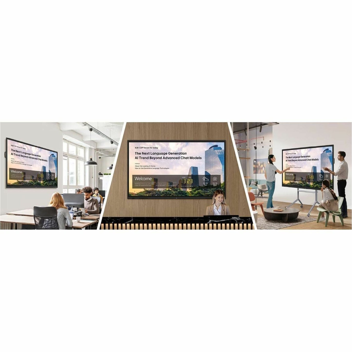 LG 65" 3840 x 2160 UHD Touch Monitor (65TR3DQ-B)