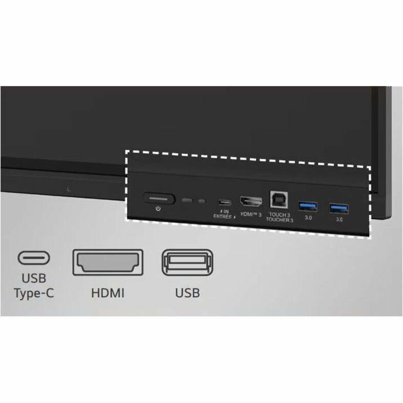 LG 65" 3840 x 2160 UHD Touch Monitor (65TR3DQ-B)