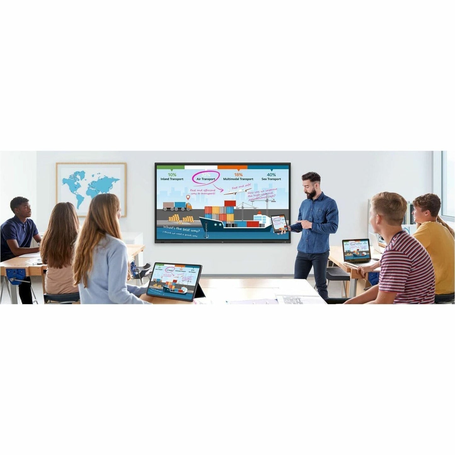 LG 65" 3840 x 2160 UHD Touch Monitor (65TR3DQ-B)