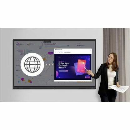 LG 65" 3840 x 2160 UHD Touch Monitor (65TR3DQ-B)