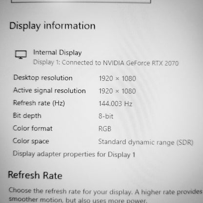 Alienware Area 51m i7-9700k RTX 2070 144hz Gaming Laptop (New Open Box)