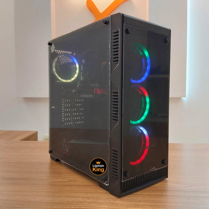Abkoavcore Cassiopeia RGB Case i7-11700 RTX 3060 Ti Desktop Computer (New)