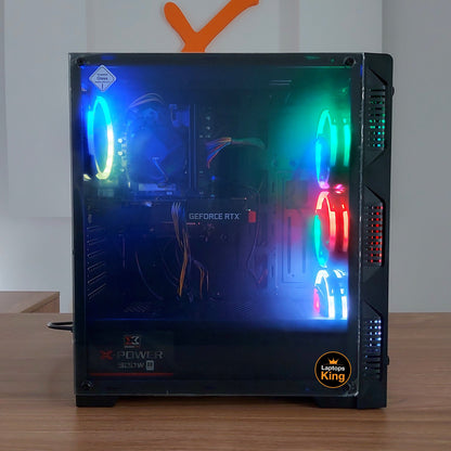 Abkoavcore Cassiopeia RGB Case i7-11700 RTX 3060 Ti Desktop Computer (New)