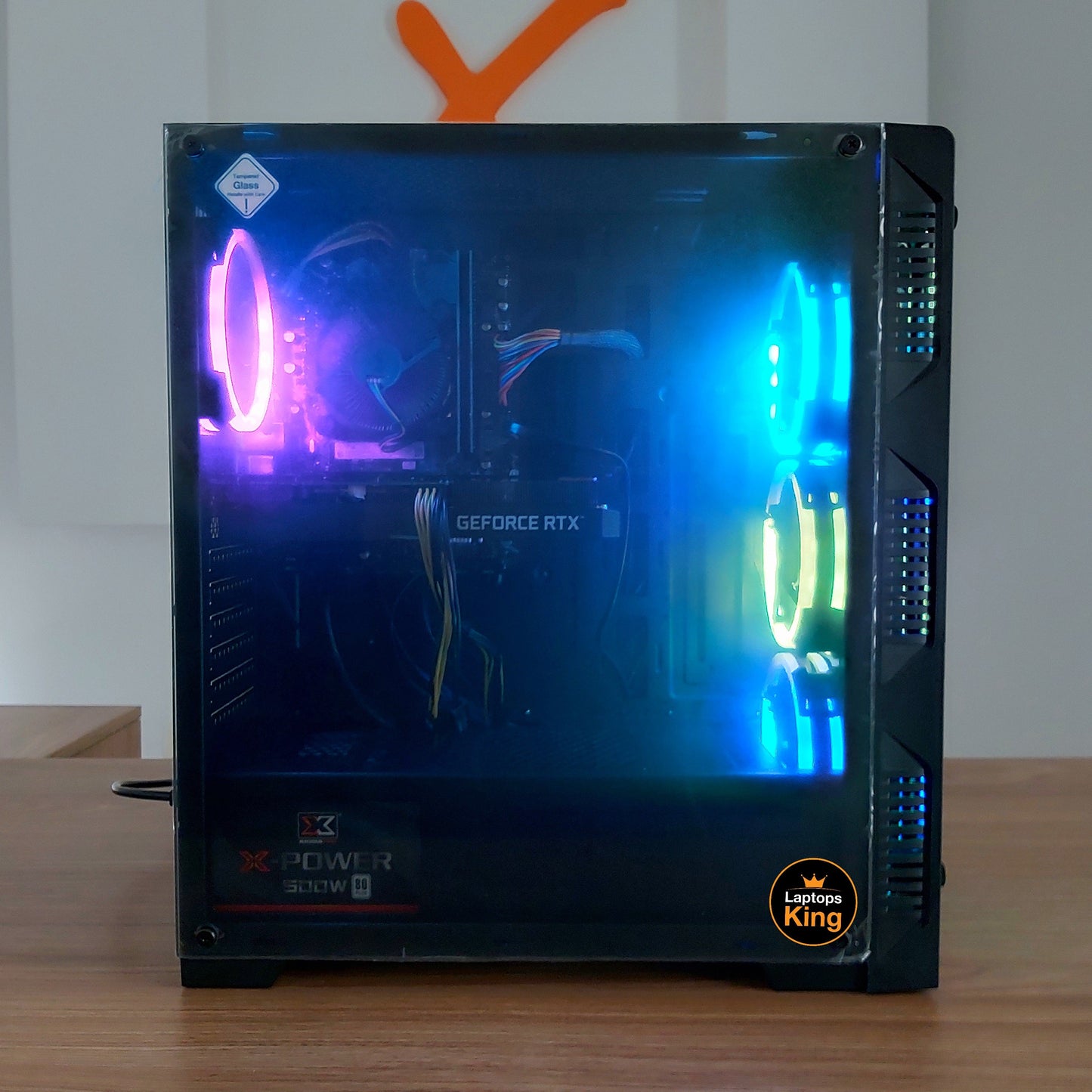 Abkoavcore Cassiopeia RGB Case i7-11700 RTX 3060 Ti Desktop Computer (New)