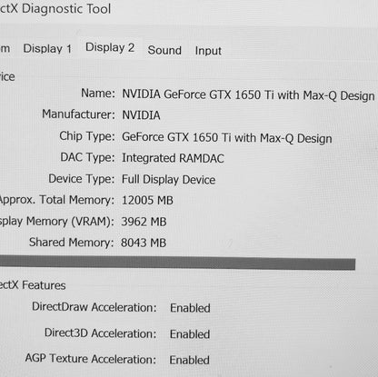 HP Spectre Diamond Cut Series X360 Convertible 15-EB0 Laptop (Open Box)