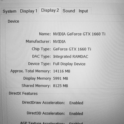 Lenovo Legion 5 i7-10750H GTX 1660 Ti Gaming Laptop (Open Box)