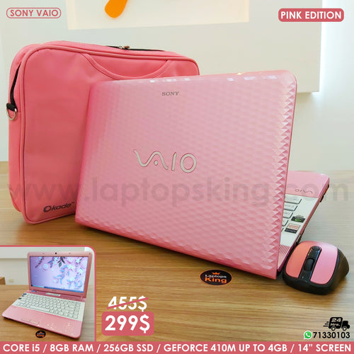 Sony Vaio i5 GeForce 410m Pink Edition Laptop (Used Very Clean)