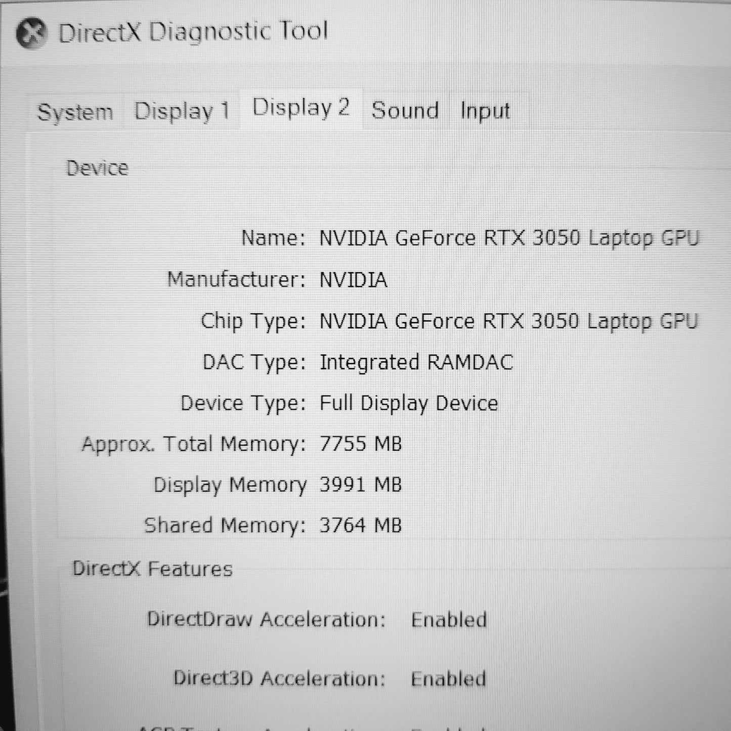 Dell G15 5515 Ryzen 5 5600h RTX 3050 120Hz Gaming Laptop (New Open Box)