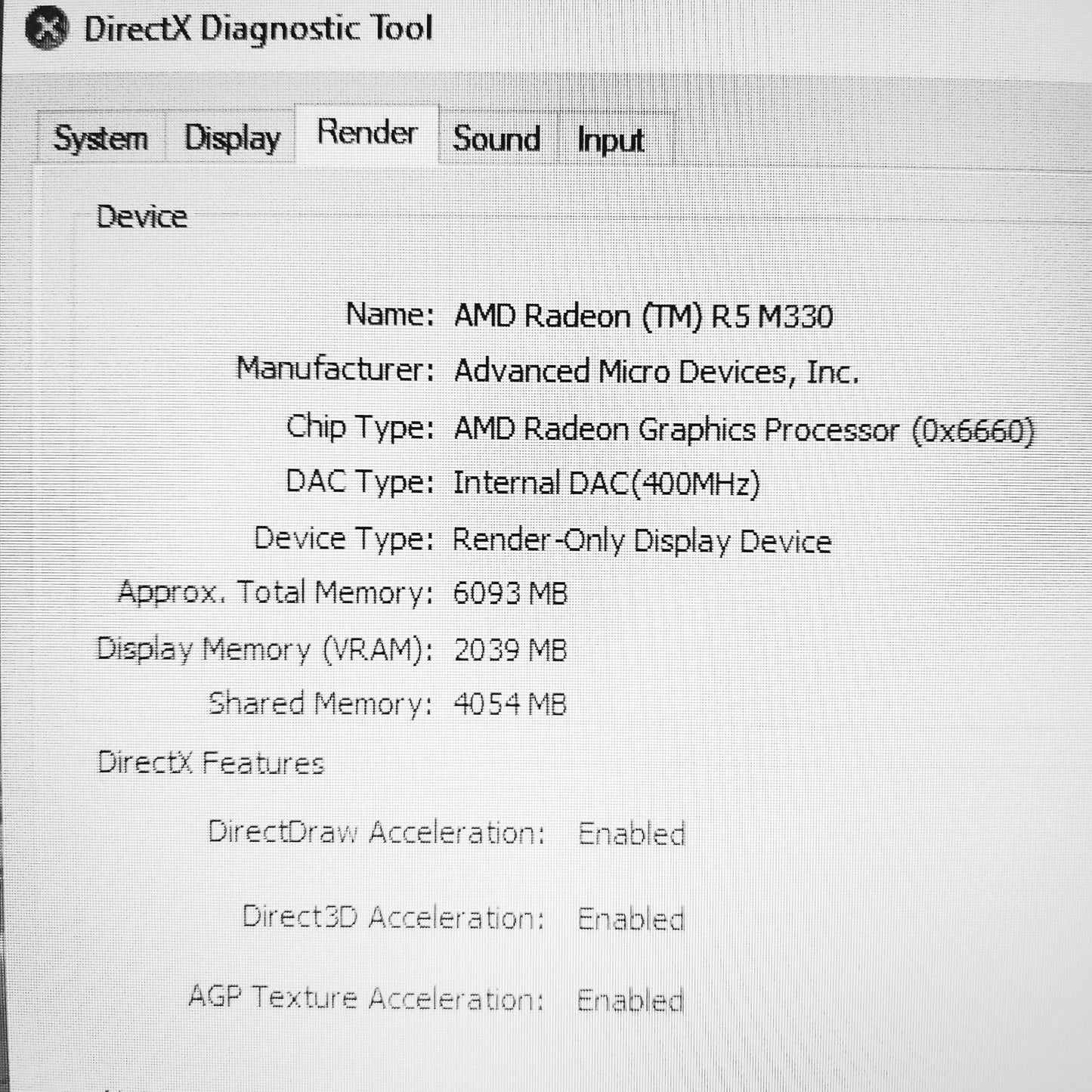 HP 15-Bs1 i5-8250u Radeon R5 M330 2gb Up To 6gb Laptop (Used Very Clean)