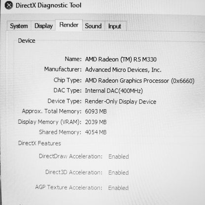 HP 15-Bs1 i5-8250u Radeon R5 M330 2gb Up To 6gb Laptop (Used Very Clean)