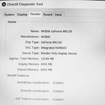 HP 15-da2 i7-10510u Mx310 4gb Laptop (Used Very Clean)