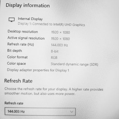 Dell G7 7700 i7-10750h GTX 1660Ti 144Hz 17.3" Gaming Laptop (Open Box)