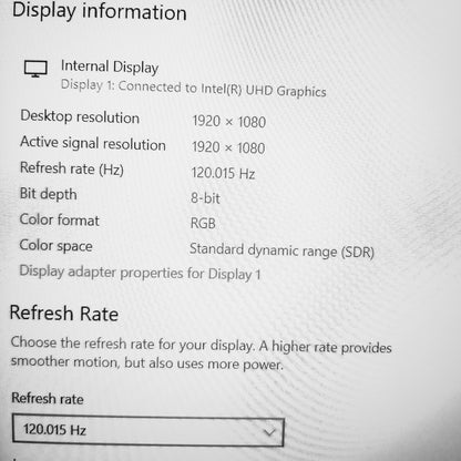 Dell G15 5510 Core i5-10200H GTX 1650 120Hz Gaming Laptop (Open Box)