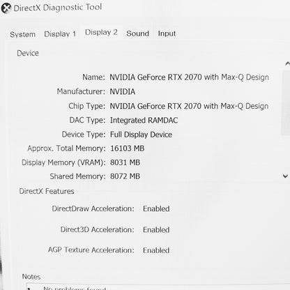 Dell G7 7500 i7-10750h RTX 2070 4K 15.6" Gaming Laptop (Open Box)