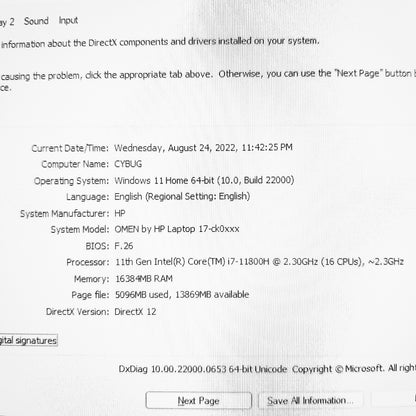 HP Omen 17t-CK i7-11800H RTX 3070 144Hz Gaming Laptop Offers (Brand New)