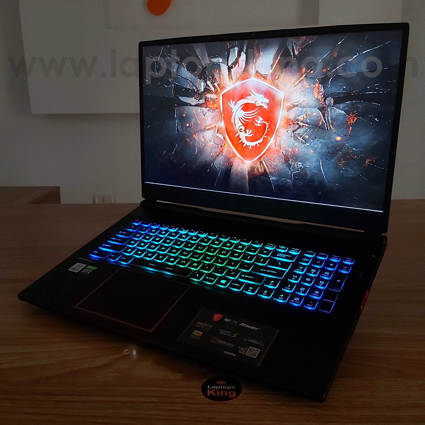 Msi Ge75 Raider 10sf Steelseries i7-10750h Rtx 2070 144hz Gaming Laptops (Brand New)