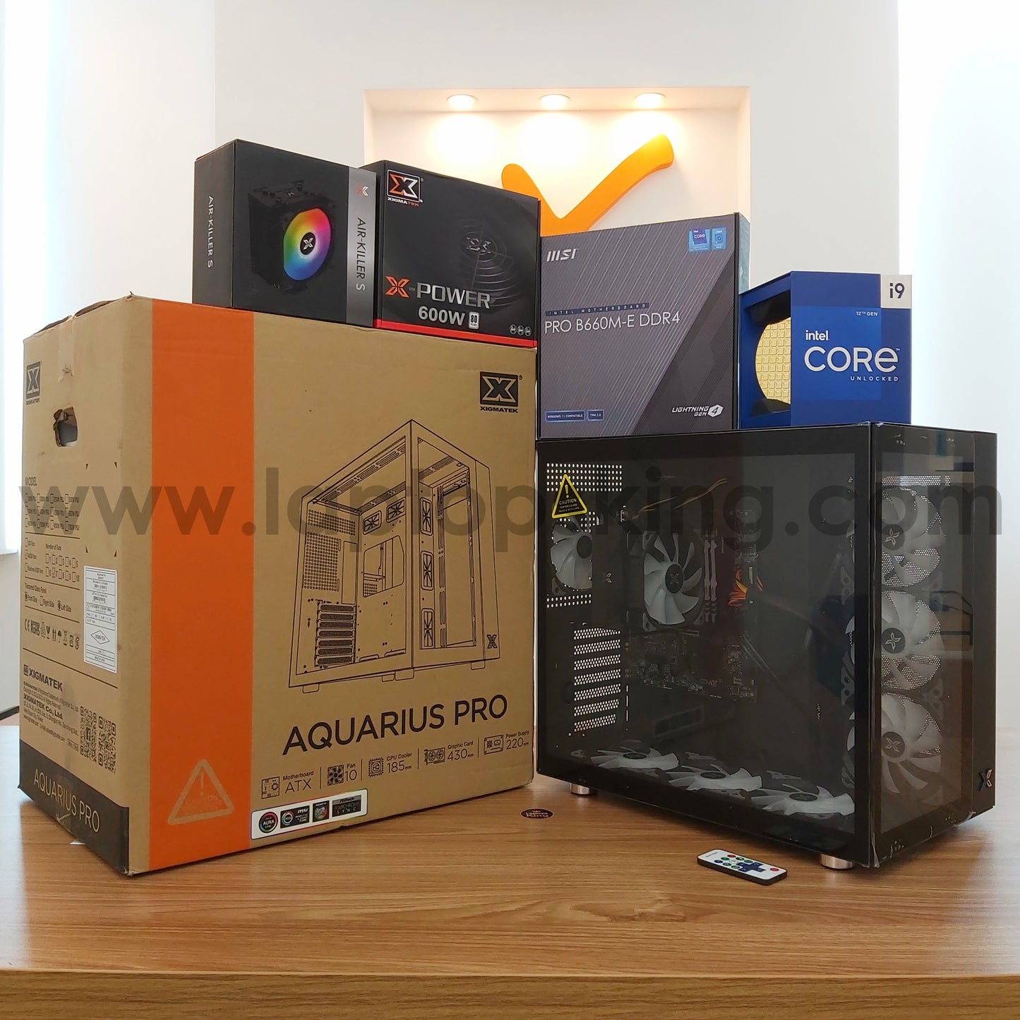 Xigmatek Aquarius Pro i9-12900k Rtx 3080 Gaming Desktop (Brand New)