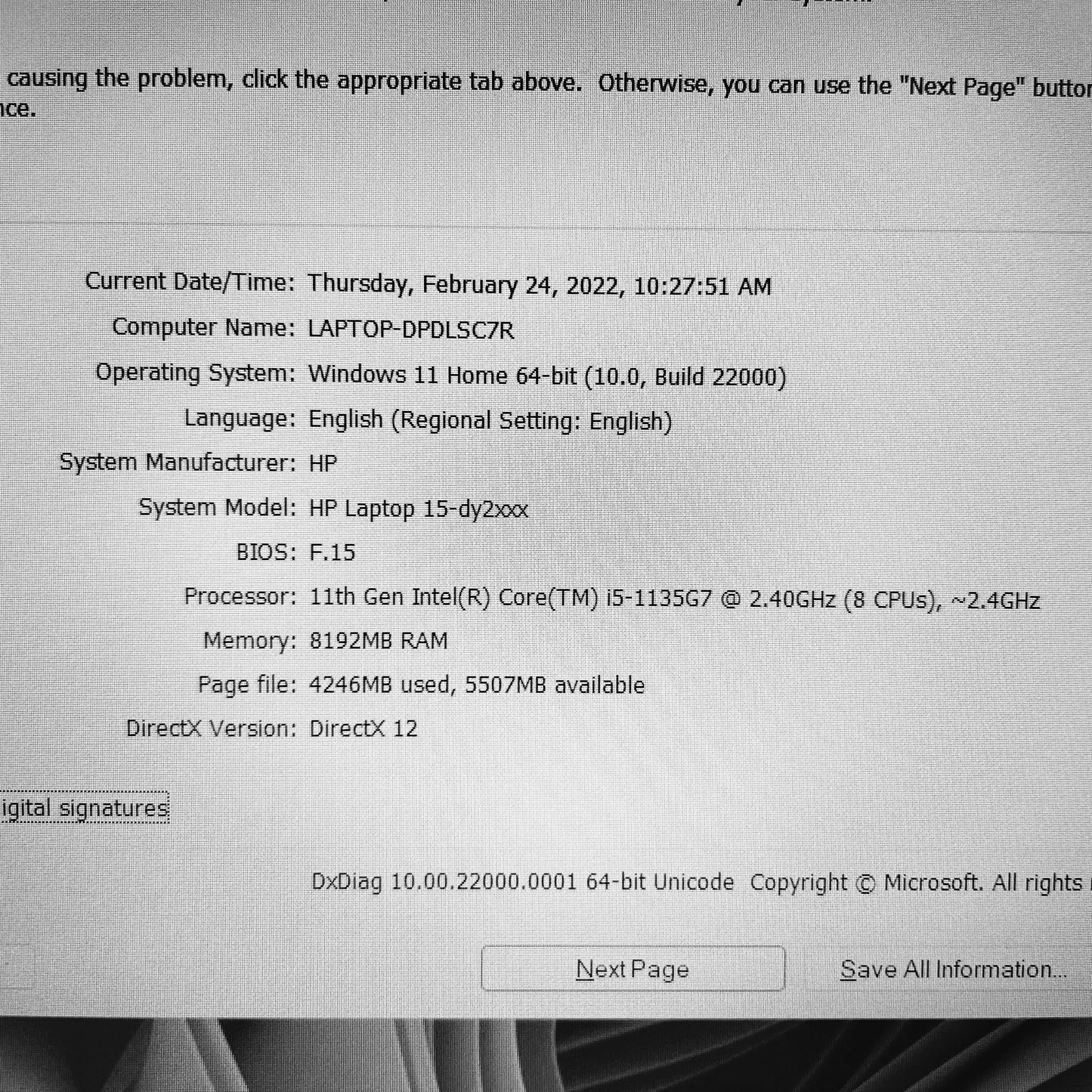 HP 15-DY2095WM i5-11th Iris Xe Laptop Offers (Brand New)