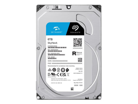 Seagate 3.5" SATA SkyHawk 6TB 256MB Internal Hard Drive (Brand New)