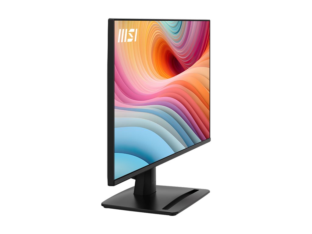 MSI Pro MP242A E2 24" LED Monitor, 120Hz FHD IPS Display, 1ms MPRT, HDR Ready, EyesErgo Technology, Adaptive Sync, Built-in Speakers, HDMI/DP/VGA, VESA Mount, Black - PROMP242AE2 (3 Year Warranty)