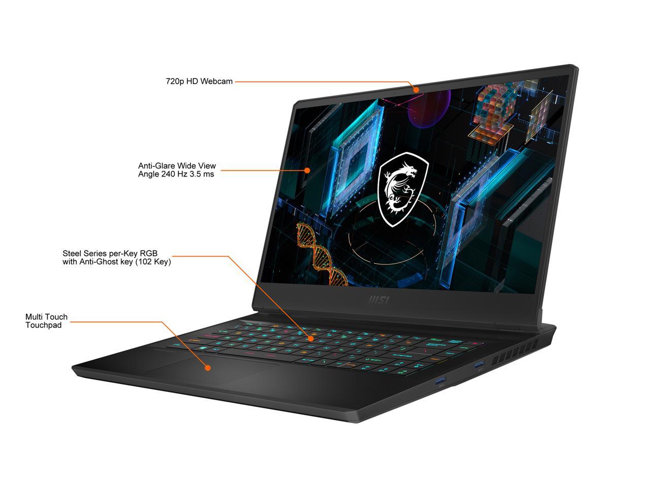 MSI GP66 Leopard 11UH-035CA i7-11800H RTX 3080 240Hz Laptops (Brand New)