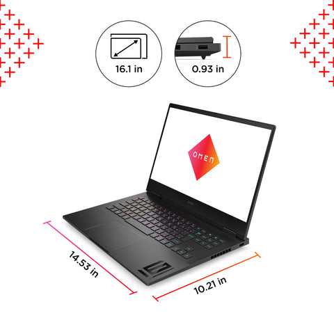 HP OMEN 16-XF0033 GAMING 7N9X4UA#ABA-NOB AMD Ryzen™ 9 7940HS 4.0GHz RTX 4070 165Hz FHD GAMING LAPTOP (Brand New)