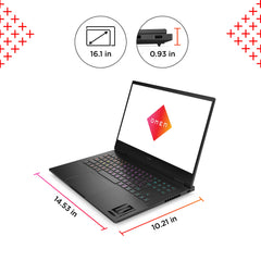 HP OMEN 16-XF0033 GAMING 7N9X4UA#ABA-NOB AMD Ryzen™ 9 7940HS 4.0GHz RTX 4070 165Hz FHD GAMING LAPTOP (Brand New)