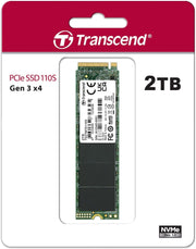 Transcend 2TB 110S PCIe SSD M.2 2280 NVMe PCIe Gen3x4 Internal Hard Drive (Brand New)