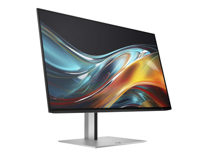 HP Series 7 Pro 724pf 24" LED Monitor, Full HD IPS Display, 100Hz Refresh Rate, 1500:1 Contrast, 99% sRGB, USB Hub, Height Adjustable Stand, HDMI/DisplayPort - 8X530AA#ABA (3 Year Warranty)
