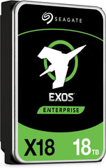 Seagate EXOS X18 18TB SATA Enterprise 6Gb/s 7200 rpm 256MB 3.5-inch Internal Hard Drive (Brand New)