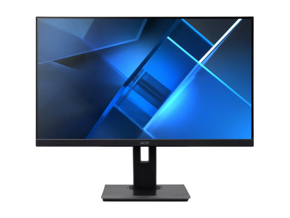Acer Vero B277U TAA 27" LCD Monitor, 350 Nits, HDR10, FreeSync, 4ms GTG, Height Adjustable, 2x HDMI 2.0, DisplayPort, USB 3.2 Hub, Speakers, TCO Certified Black - UM.HB7AA.A03 (1 Year Warranty)