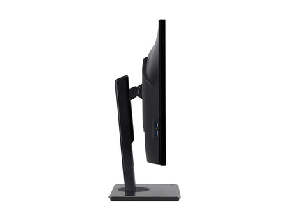 Acer Vero B7 27" LED Monitor, Full HD IPS Display, 100Hz, 4ms GTG, Built-in Webcam, USB 3.2 Hub, Anti-Glare, Height Adjustable, VESA Mount, Black - B277 DE (1 Year Warranty)