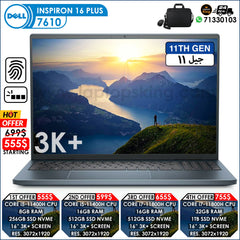 Dell Inspiron 16 Plus 7610 11th Gen Cpu 16" 3k+ Laptop Offers (New OB)