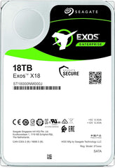 Seagate EXOS X18 18TB SATA Enterprise 6Gb/s 7200 rpm 256MB 3.5-inch Internal Hard Drive (Brand New)