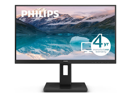 PHILIPS 222S9JML - 22" Monitor, LED, FHD (1920x1080), HDMI, DP, VGA,USB-hub, EPEAT, Height Adjustable Stand, 4 Year Advance Replacement Warranty