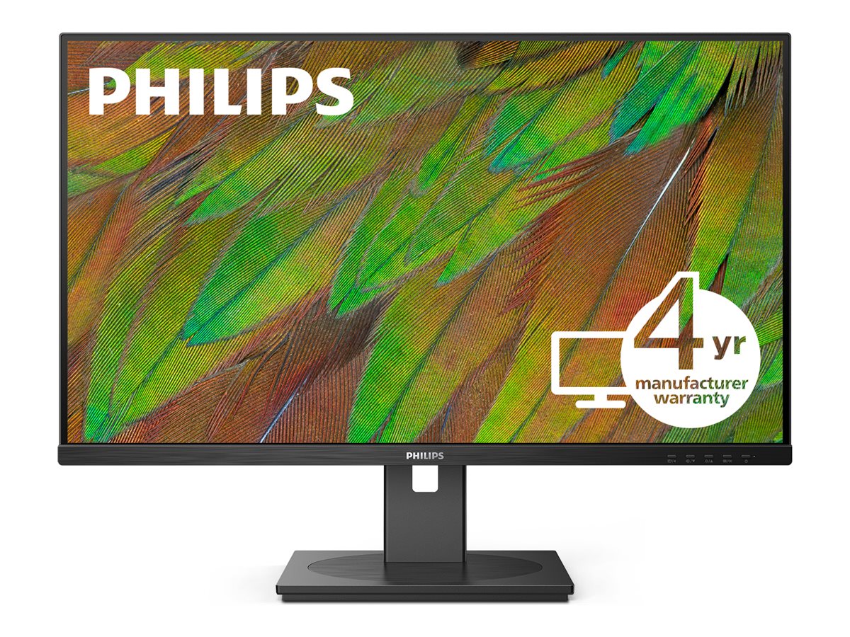 Philips 32B1U3900 4K UHD 32" LED Business Monitor, USB-C Docking, VA Panel, 1.07B Colors, 350 Nit, 75Hz, HDMI/DP, Built-in Speakers, Ergonomic Stand - Black (3 Year Warranty)