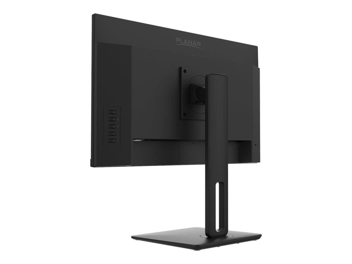Planar PZD2410 24" Full HD IPS LCD Monitor, USB-C Docking, 75Hz, HDMI/DP, Built-in USB Hub, Height Adjustable Stand, Blue Light Reduction, Flicker-Free, Black - 998-2945-00 (3 Year Warranty)