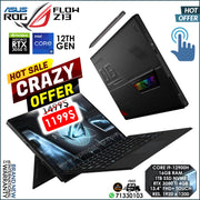 Asus Rog Flow Z13 2in1 Core i9-12900h Rtx 3050 Ti FHD+ | Touch Detachable Laptop Offer (Brand New)