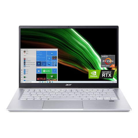 Acer Swift X SFX14-41G-R1S6 Ryzen 7 5800u Rtx 3050 Ti True Color Creator Laptop Offer (New OB)
