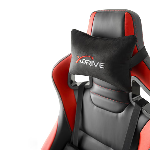 Xdrive Akdeniz XD-AKD-K/S Red/Black Leather Chair (Brand New)