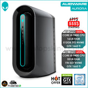 Alienware Aurora Core i5-9400 Gtx 1660 Ti Modern Gaming Desktops (Open Box)