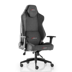 XDRIVE ANKA GREY FABRIC CHAIR (BRAND NEW)