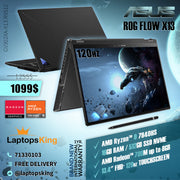 Asus Rog Flow X13 GV302XA-X13.R9512 Ryzen 9 7940hs Radeon 780m 120hz 13.4" Fhd+ Touch 2in1 Laptop (Brand New)
