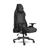 Xdrive Atak XD-ATK-G/S Grey Fabric & Black Leather Chair (Brand New)