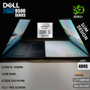 DELL XPS 9500 SERIES LAPTOP (OPEN BOX WITH WARRANTY)