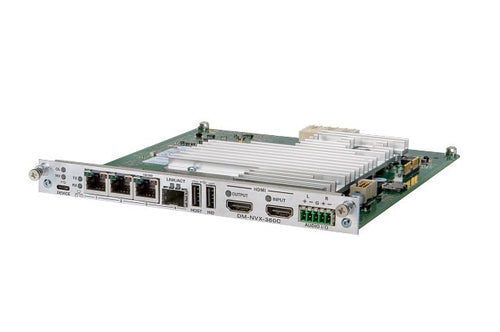 Crestron DM-NVX-360C 4096x2160 750 Mbps Multicast via secure RTSP Encoder/Decoder Card